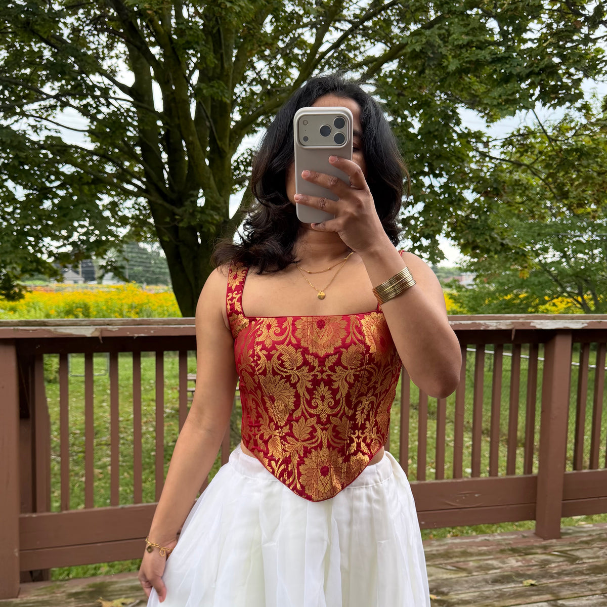Floral Corset
