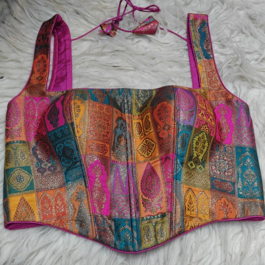 Multicolor Corset