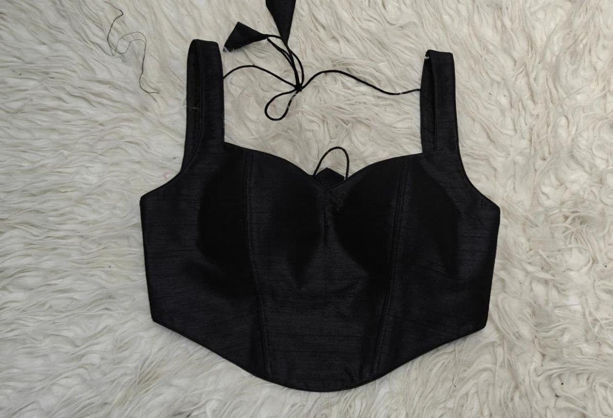 Silk Corset Top
