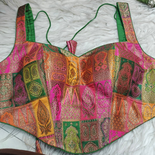 Multicolor Corset